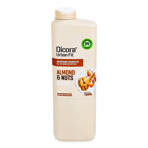 Гель для Душу Almond&Nuts Urban Fit Dicora, 750мл, в/с