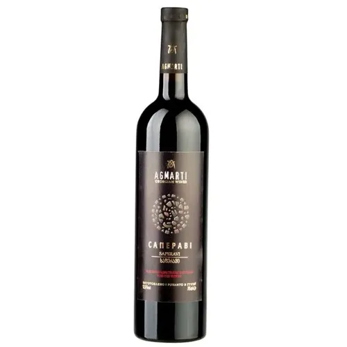 Вино Agmarti Сапераві, червоне, сухе, 13%, 0,75л