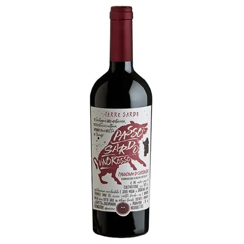 Вино Passo Sardo Cannonau di Sardegna DOC, червоне, сухе, 13%, 0,75л