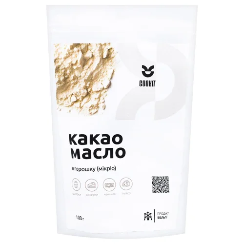 Какао-масло Cookit в порошку 100г