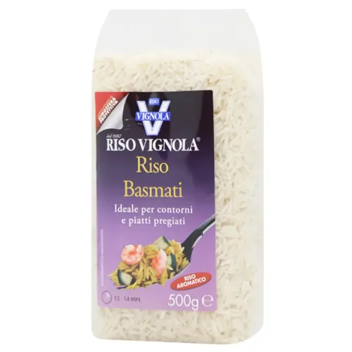 Рис Riso Vignola Басматі довгозернистий 500г