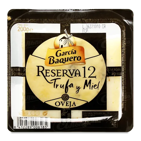 Сир Garcia Baquero мед-трюфель овечий молочний 60%, 200г