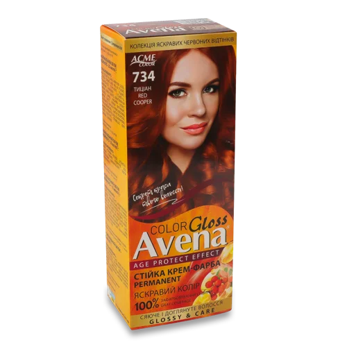 Крем-фарба Для Волосся Стійка Gloss Color №734 Avena, 1шт