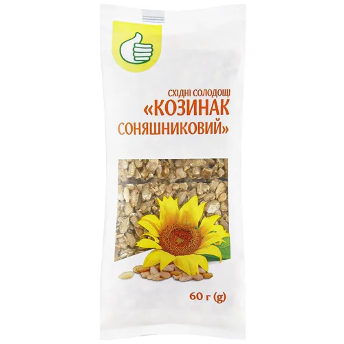 Козинак Auchan соняшниковий 60г