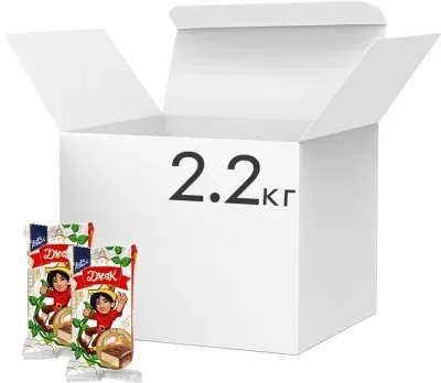 Конфети вафельні Konti Джек з молоком і сливками 2.2 кг
