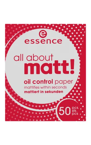 Essence Серветки для Обличчя Абсорбуючі, 50шт