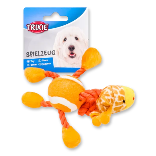 Іграшка Мотузяна З Тенісним М'ячем Для Собак, 16см, №36121 Trixie, 1шт