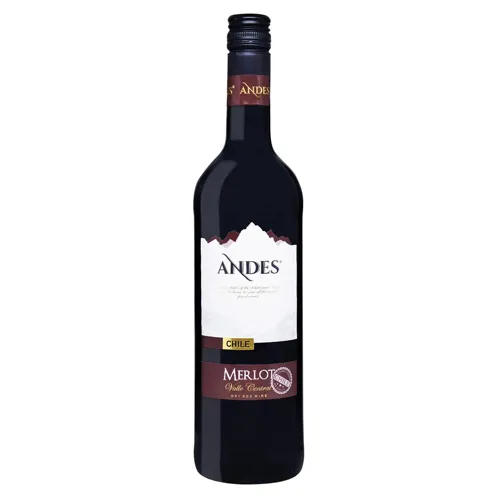 Вино Andes Merlot червоне сухе 13% 0,75л