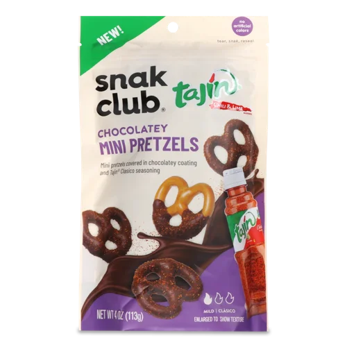 Снеки Snak Club Міні-Кренделі В Шоколаді, в/ґ, 150г