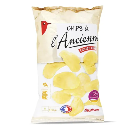 Чіпси Ашан Старовинний рецепт 150г