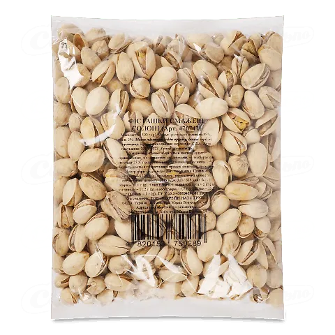 Фісташки смажені солоні, 500г