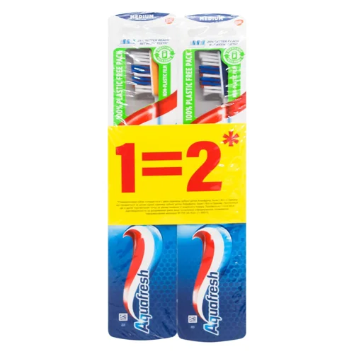 Зубна щітка Aquafresh Захист Все в Одному 2шт