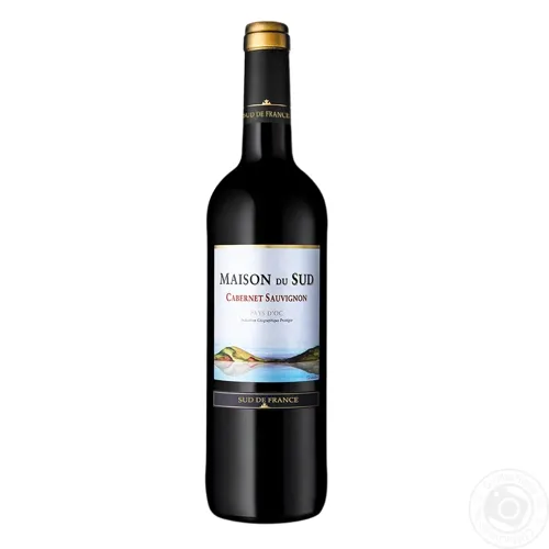 Вино Maison du Sud Cabernet Sauvignon червоне сухе 13% 0,75л