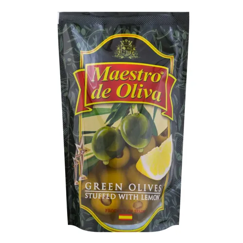 Оливки з лимоном Maestro de Oliva д/п 170г