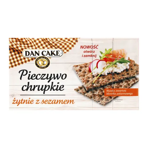 Хлібці житні з кунжутом Dan Cake