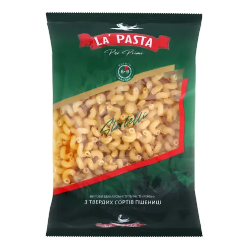 Вироби макаронні Ріжки La Pasta м/у 750г