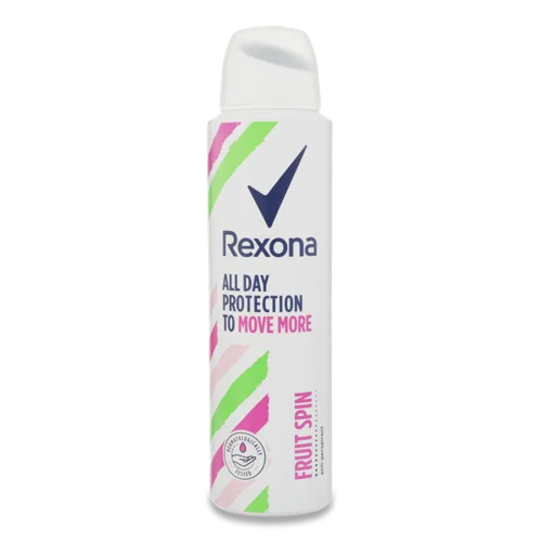 Антиперспірант-аерозоль Fruit Spin Rexona, 150 мл
