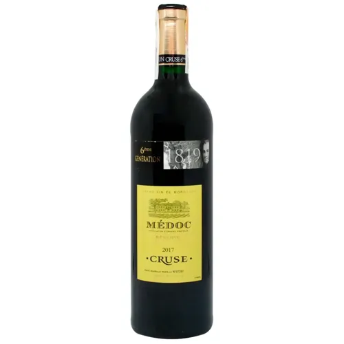 Вино 6-eme Generation Cruse Bordeaux Medoc червоне сухе 13% 0,75л