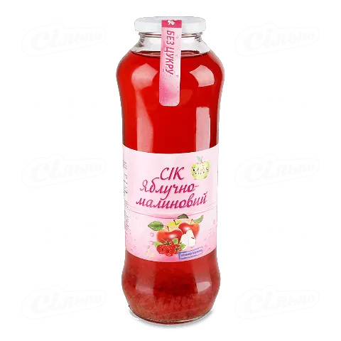 Сік Нова Мрія яблучно-малиновий прямого віджиму, 1л
