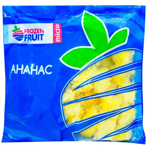 Ананас Фрозен Фрут кубики 20х20мм свіжеморожений 300г