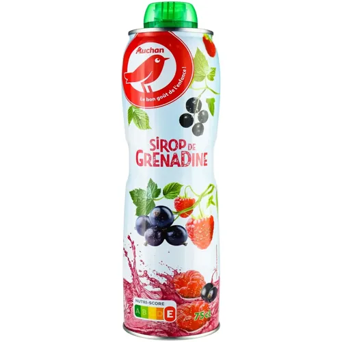 Сироп Auchan Ягідний 0,75л