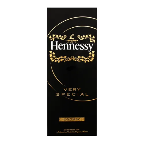 Коньяк 1л VS Hennessy картонна упаковка