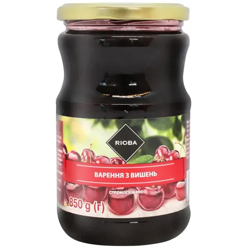 Варення Rioba з вишень 850г
