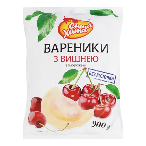 Вареники з вишнею Сита Хата м/у 900г