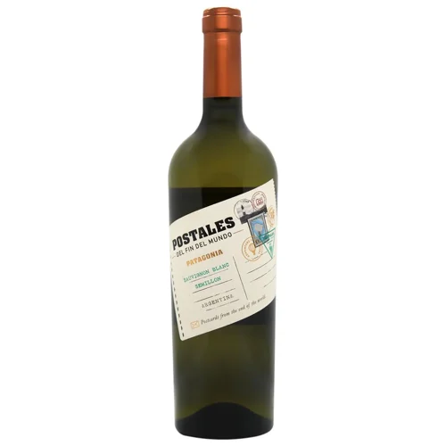 Вино del Fin del Mundo Postales Sauvignon Blanc біле сухе 14% 0,75л