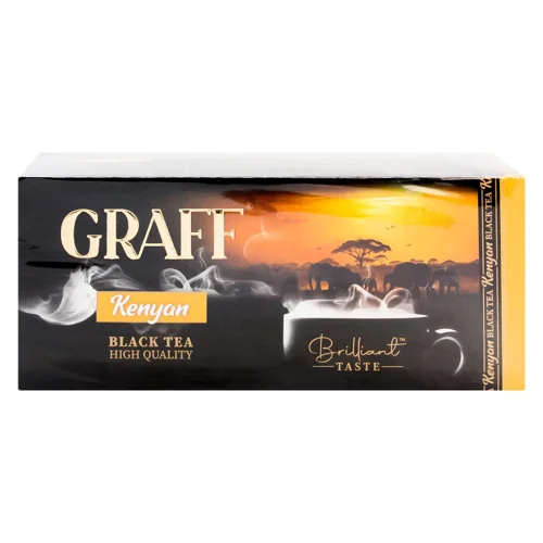 Чай чорний Graff Кенійський байховий 2г*20шт