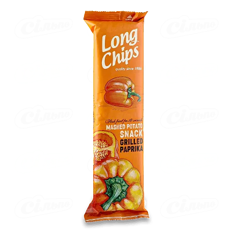 Закуска Long Chips з ароматом паприки, 75г