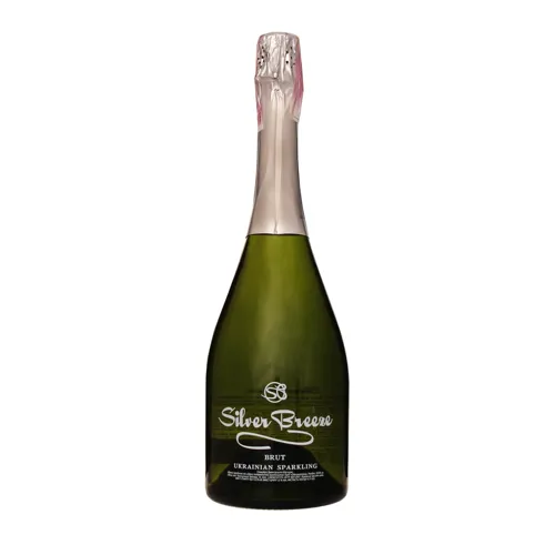Вино ігристе 0.75л 10-13.5% біле брют Brut Silver Breeze пл