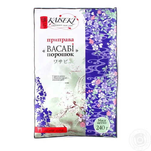 Приправа Kaiseki Васабі порошок 240г
