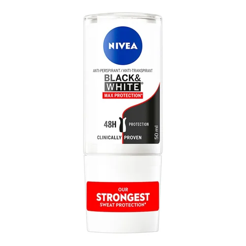 Антиперспірант кульковий Nivea Max Pro Чорне та біле 50мл