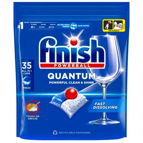 Таблетки для посудомийних машин Finish Quantum All in 1 35шт
