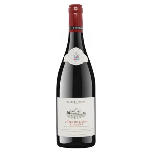 Вино Perrin Cotes du Rhone Villages червоне сухе 0.75л