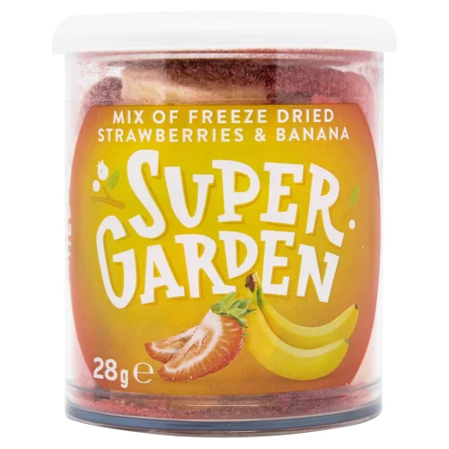 Суміш Supergarden полуниця та банан 28г