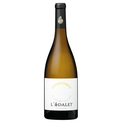 Вино L`Odalet Chardonnay біле сухе 0,75л