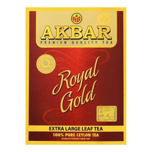 Чай чорний крупнолистовий Royal Gold Akbar