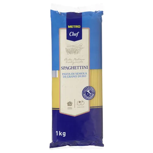 Макарони Metro Chef спагеттини з твердих сортів пшениці 1кг