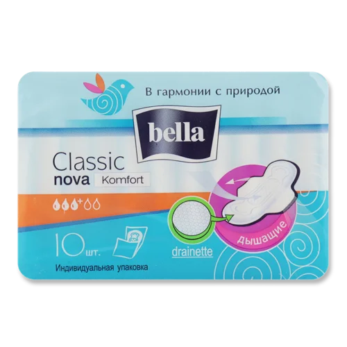 Гігієнічні Прокладки Classic Nova Comfort Bella, 10 шт