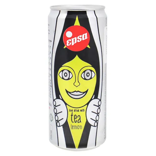 Чай холодний чорний Epsa Лимон 0,33л