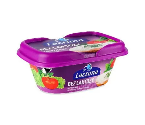 Сир плавлений Lactima безлактозний, 130г