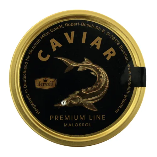 Ікра осетрова Ikroff з залізної банки 100г