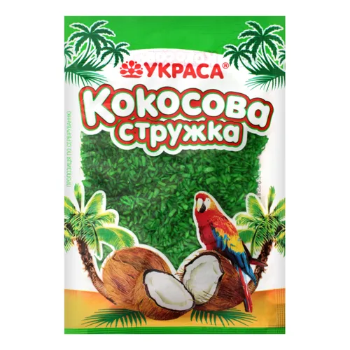Стружка кокосова Зелена Украса м/у 25г