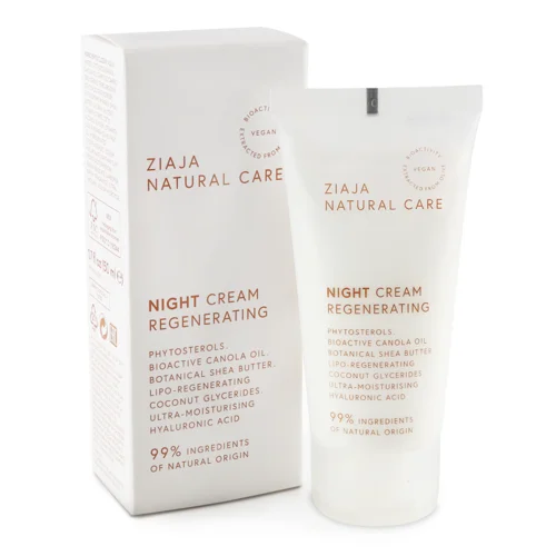 Крем для Обличчя Нічний Regenerating Natural Care Ziaja, 50мл