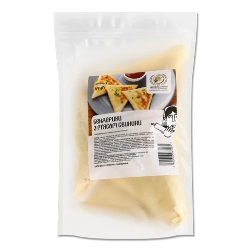 Бендерики Швидкозаморожені З М'ясом Свинини В/ґ, 465г