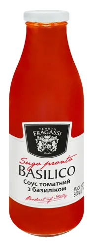 Соус томатний з базиліком Tenuta Fragassi 500г