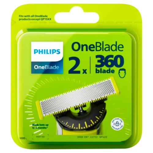 Леза Philips OneBlade QP420/50 змінні 2шт
