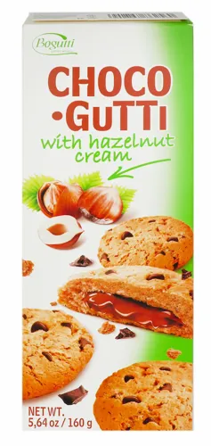 Печиво Choco Guti з горіх крем 160г